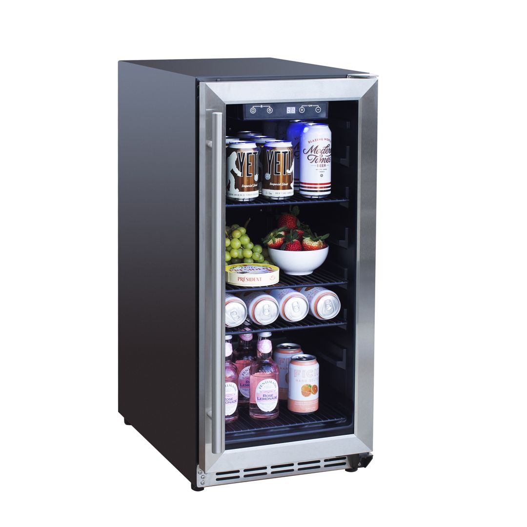 15" Outdoor Rated Refrigerator w/ Glass Door