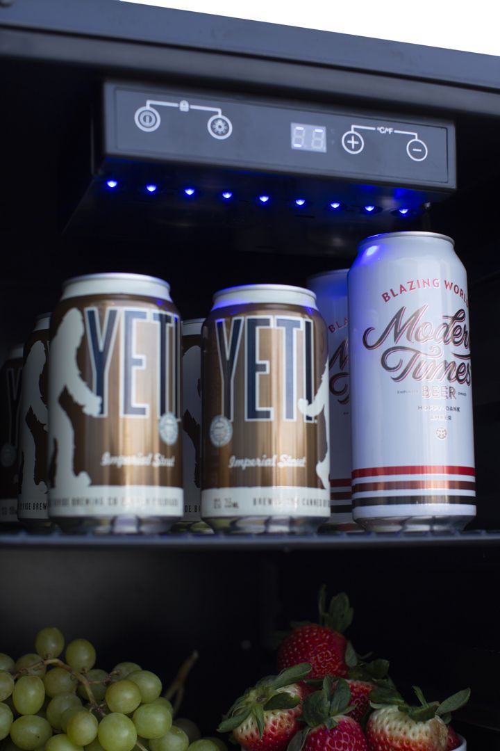 15" Outdoor Rated Refrigerator w/ Glass Door