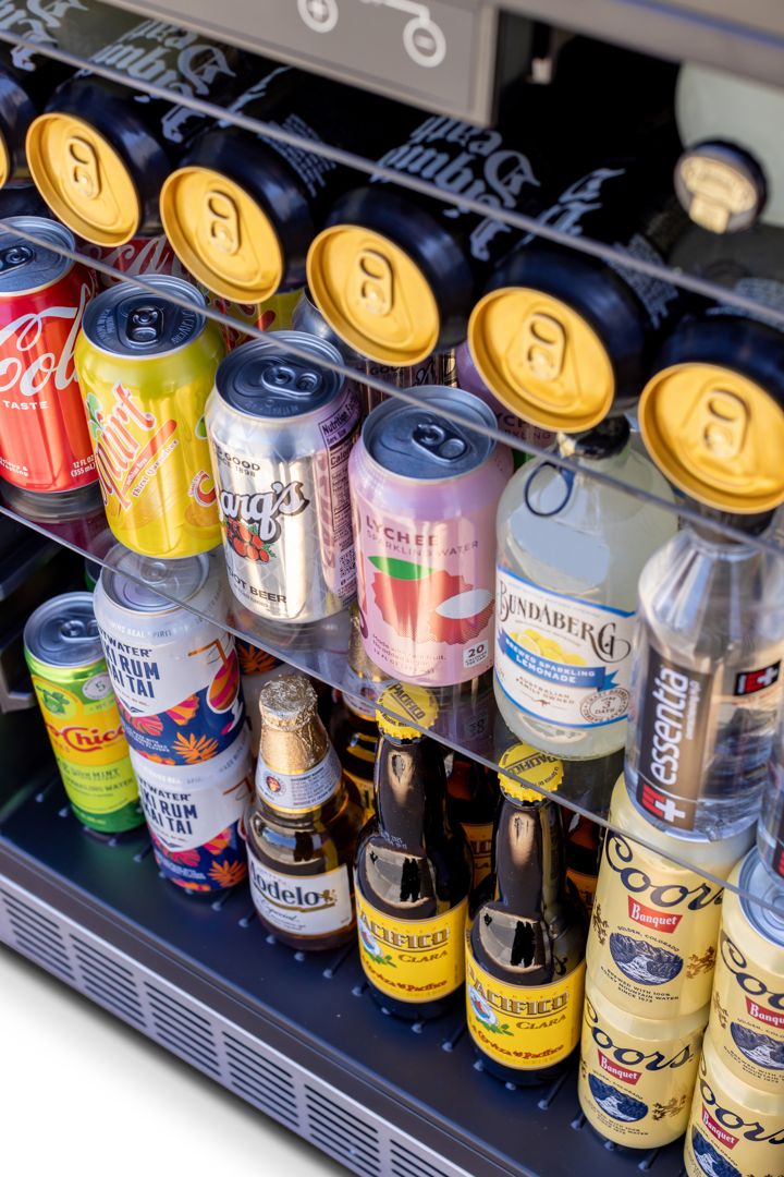 24" Outdoor Rated Refrigerator w/ Glass Door