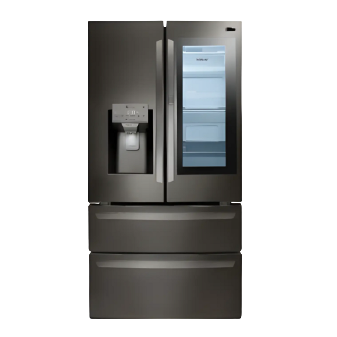 GlacioLux NoirFlex 32 Quad-Door Refrigerator