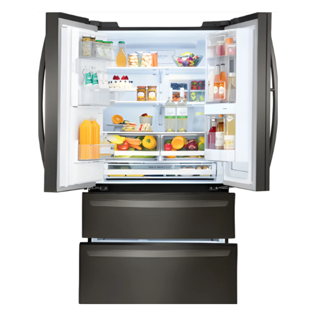 GlacioLux NoirFlex 32 Quad-Door Refrigerator