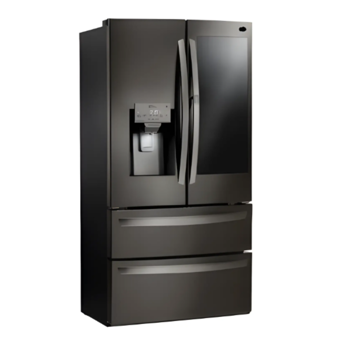 GlacioLux NoirFlex 32 Quad-Door Refrigerator