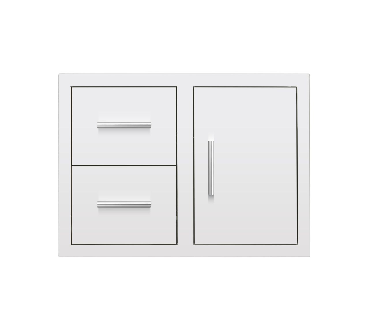 2-Drawer & Access Door Combo