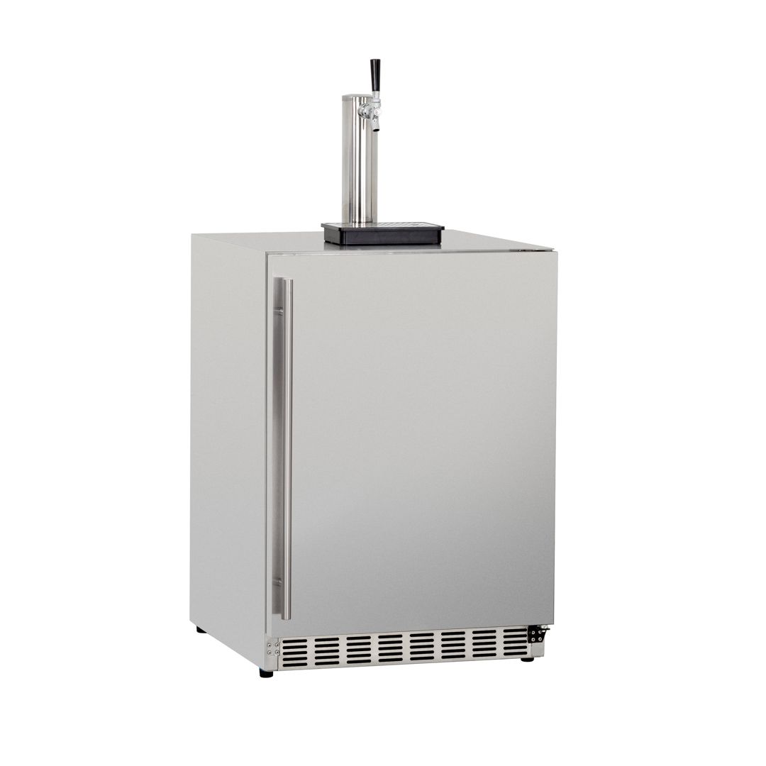 24" Deluxe Outdoor Rated Kegerator - Tap Sold Separately