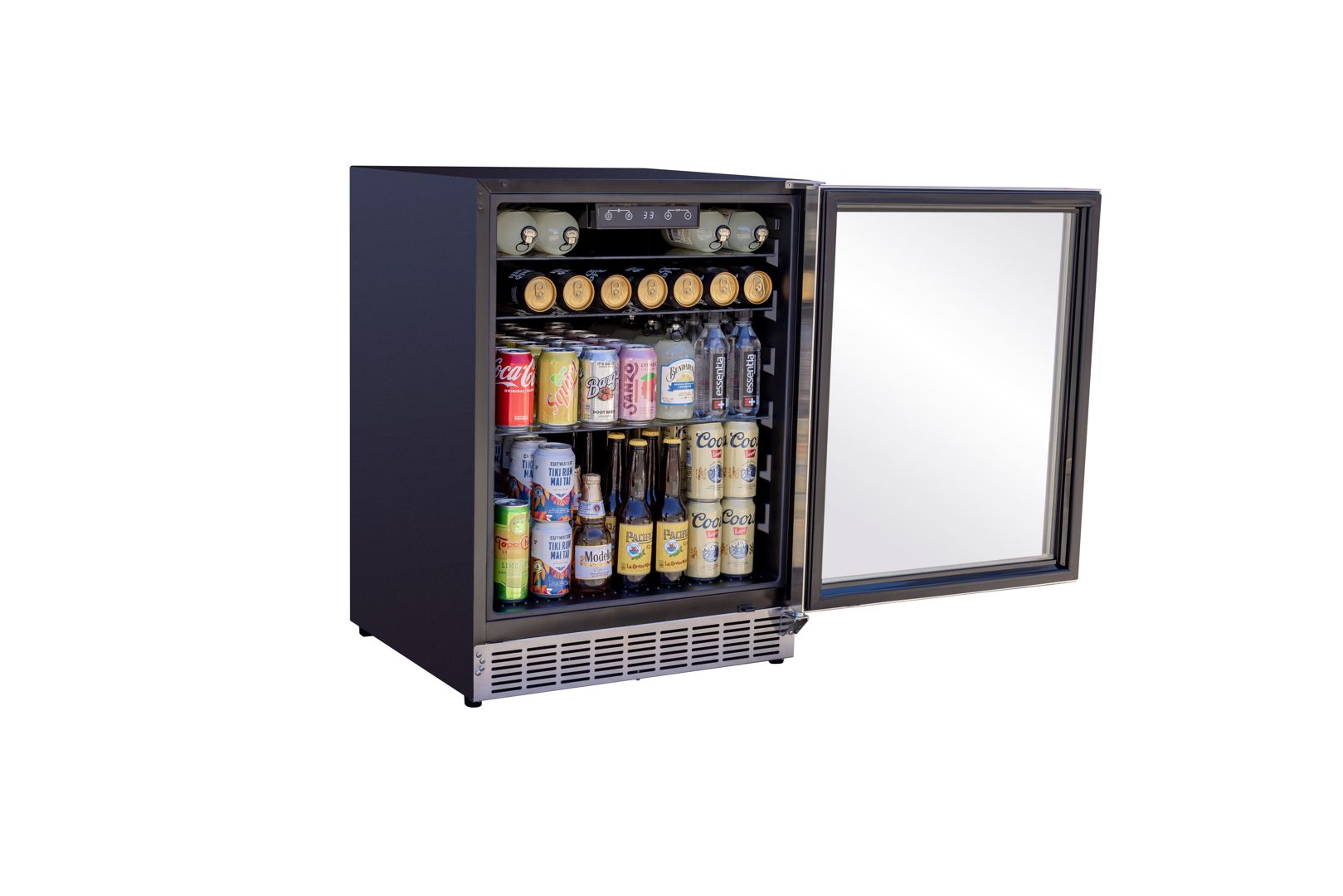 24" Outdoor Rated Refrigerator w/ Glass Door