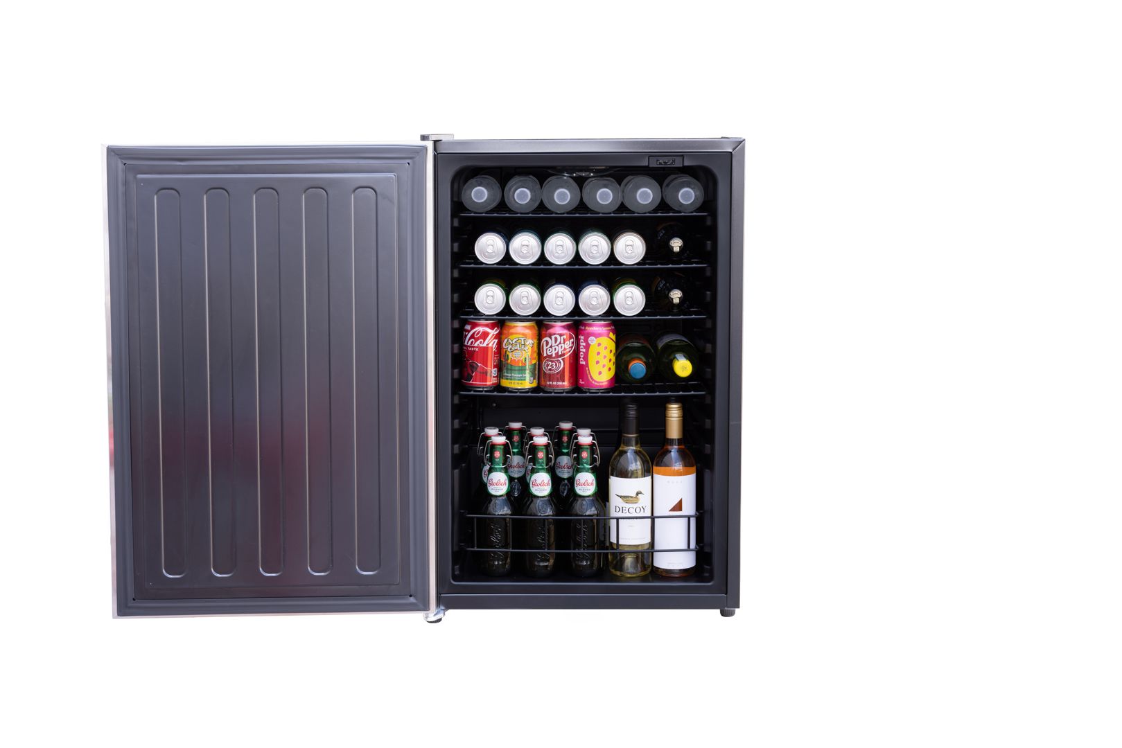 22" Deluxe Outdoor Approved Compact Refrigerator / Right Handle