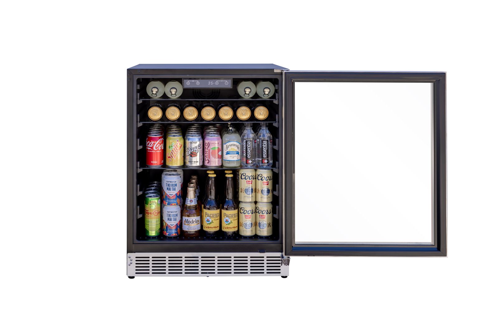 24" Outdoor Rated Refrigerator w/ Glass Door