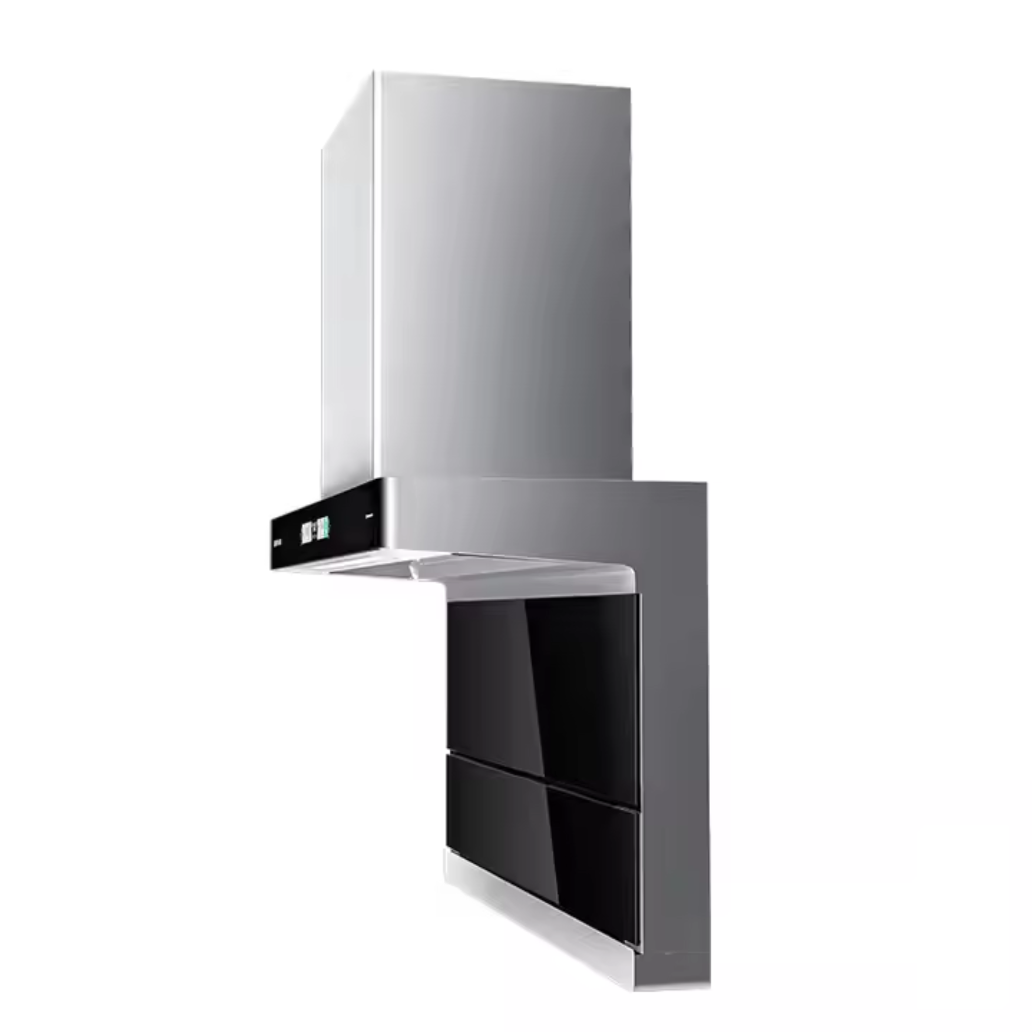 Catesan Aeris Pro 90 Black Glass Chimney Hood