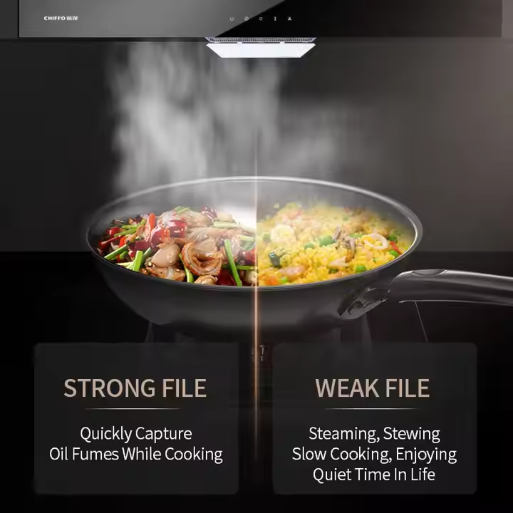 Chitova Noir 30 Wall Chimney Hood