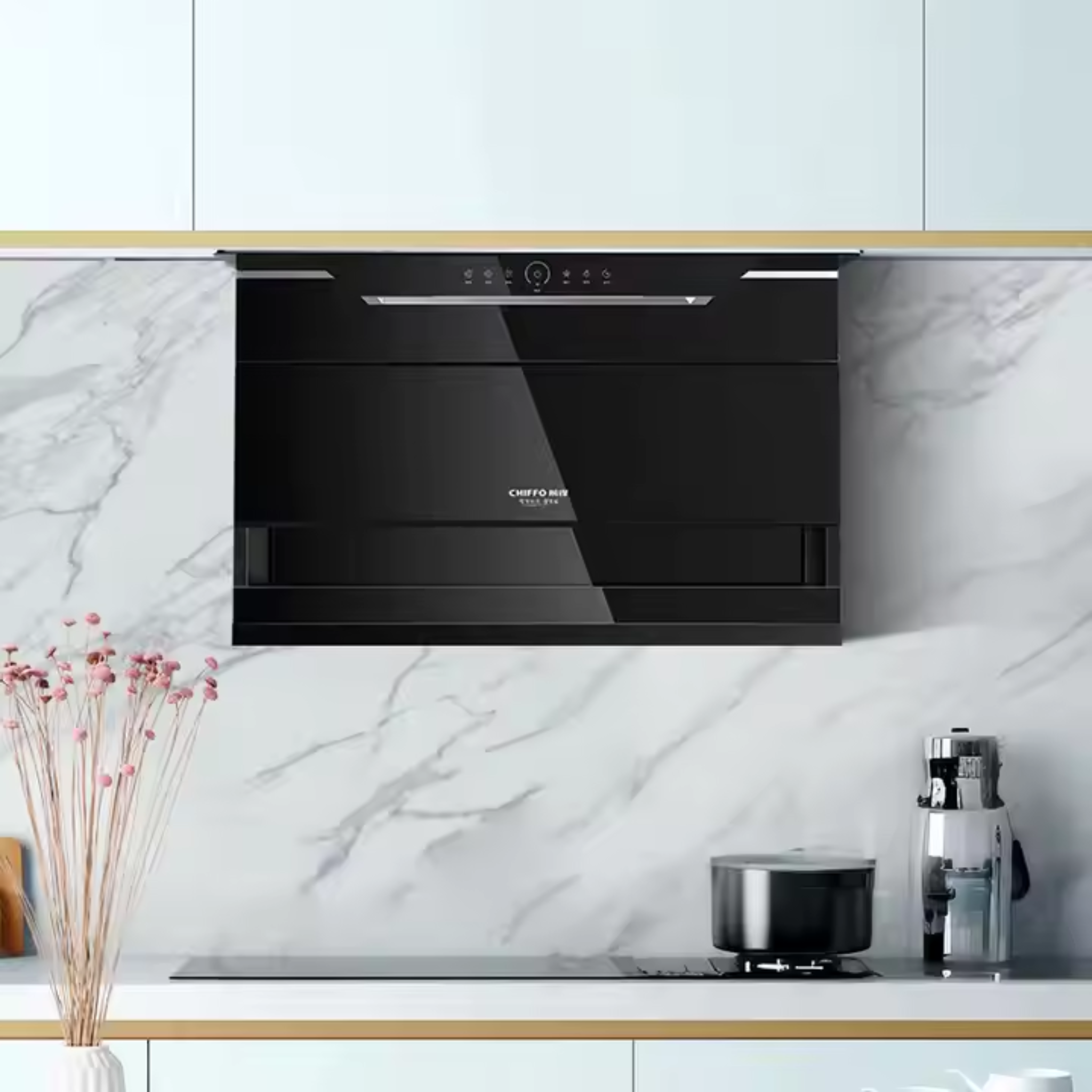 Chrofin Glide 36 Auto-Lift Glass Hood