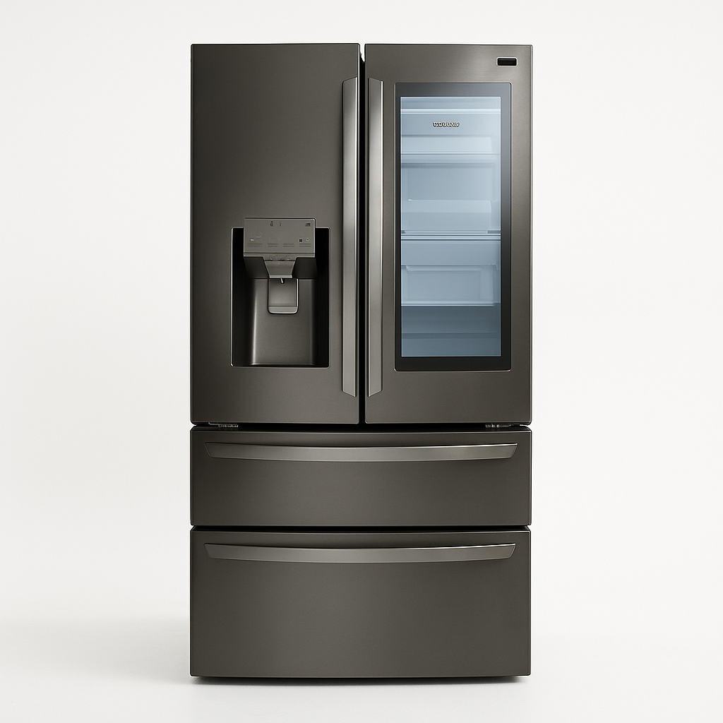 GlacioLux NoirFlex 32 Quad-Door Refrigerator