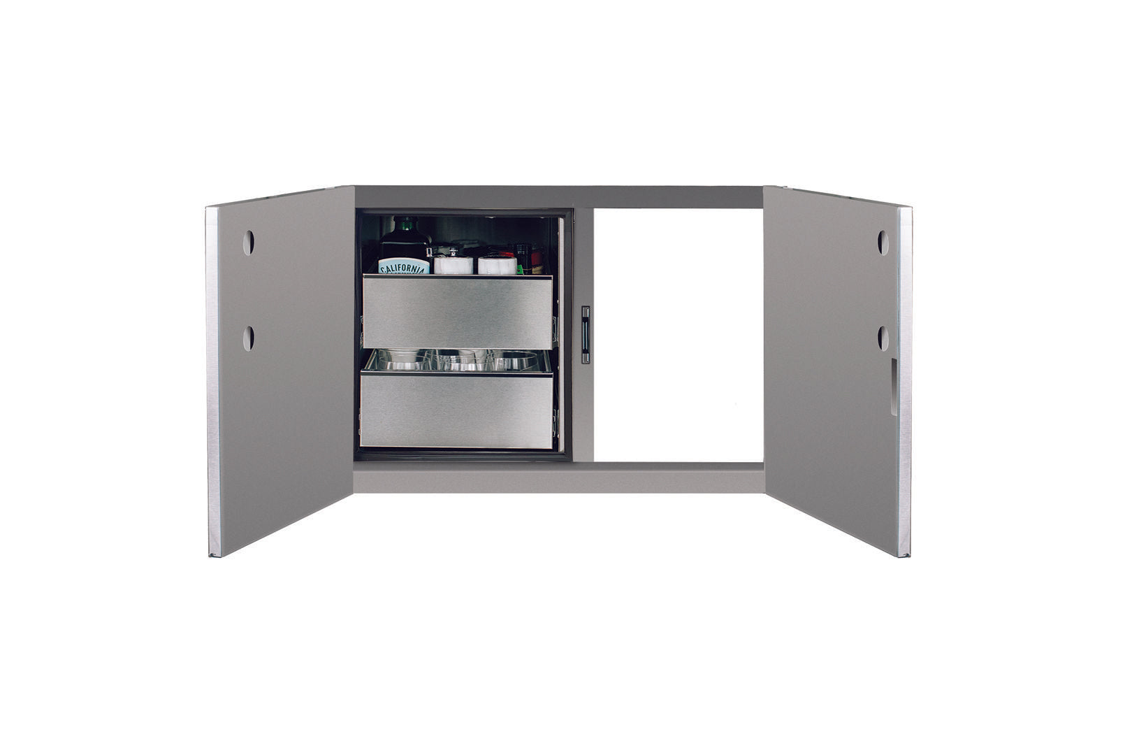 36" 2-Drawer Dry Storage Pantry & Access Door Combo