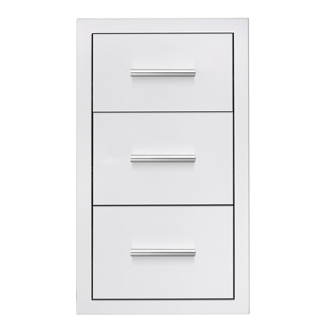 17" Triple Drawer