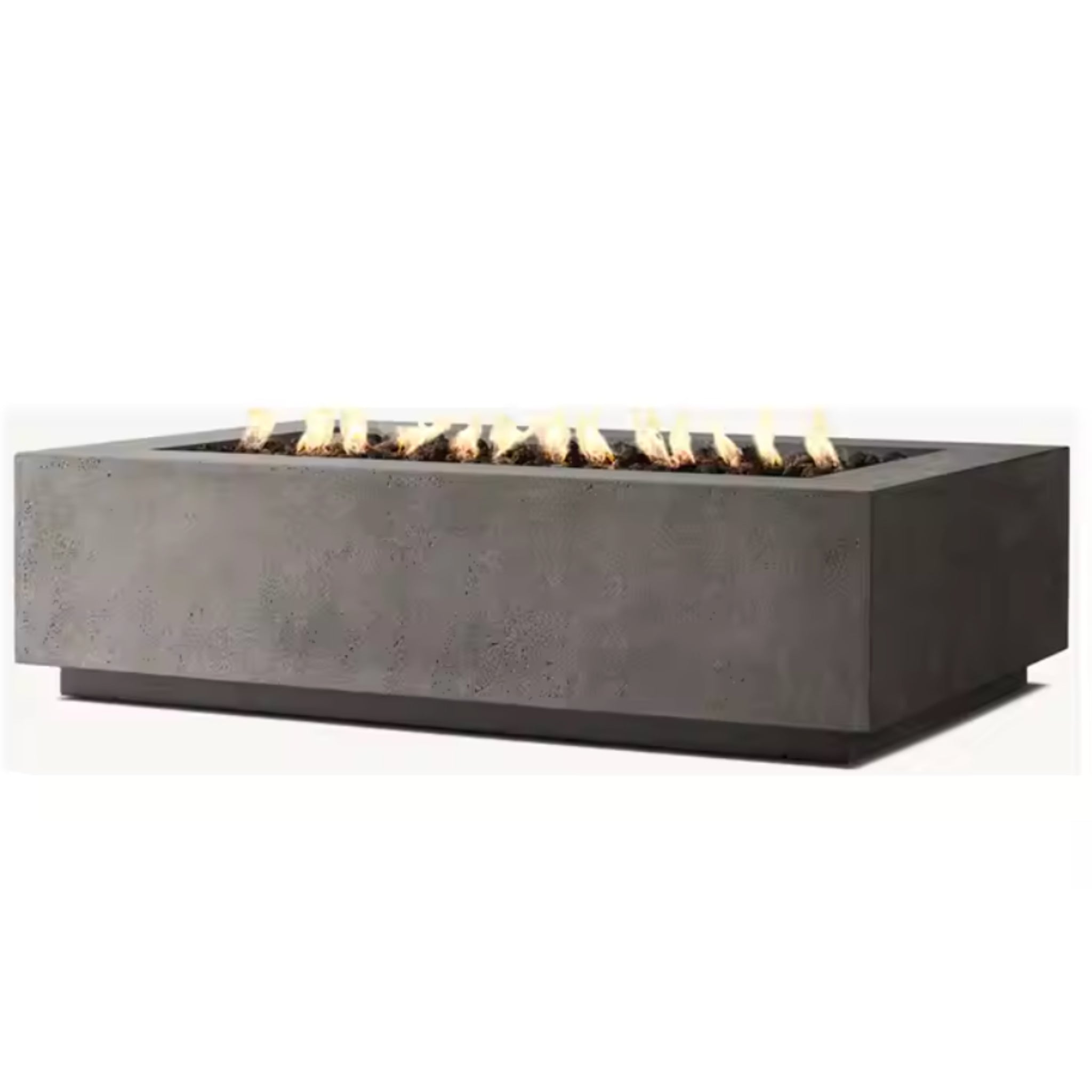 TerraCast Obsidian 60 Concrete Fire Table
